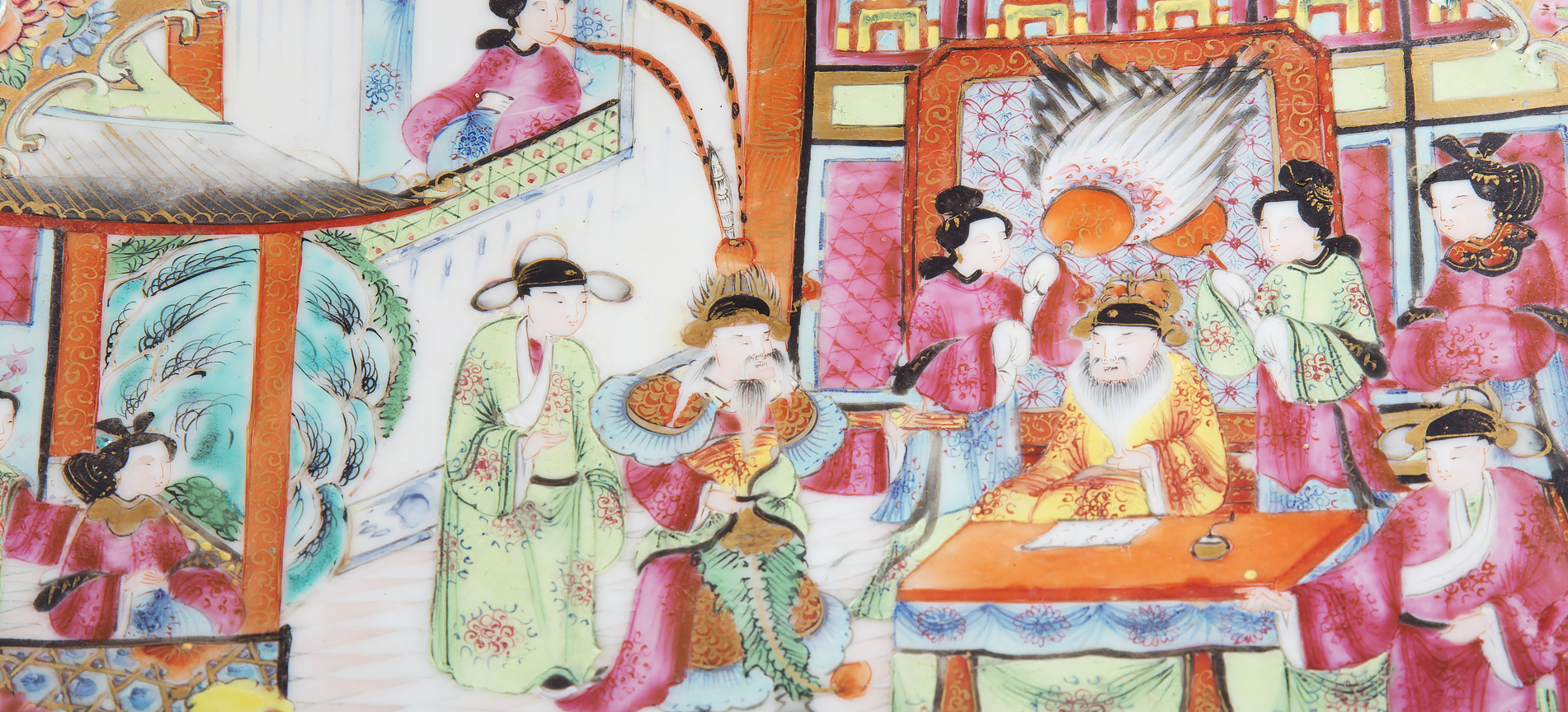 Item of the Week: Chinese Export Rose Medallion Punch Bowl